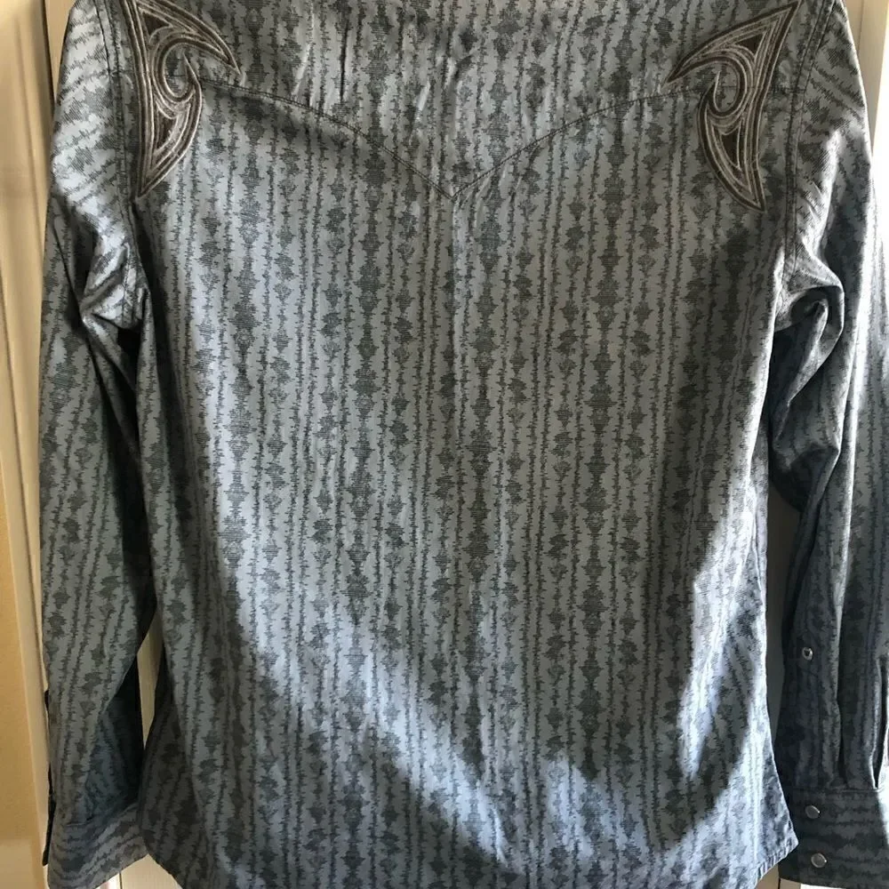 Rock 47 mens button down shirt. Size large